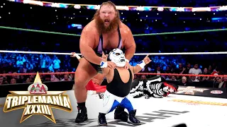 Otis and Microman are an unstoppable force Triplemania XXXIII highlights
