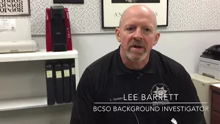 BCSO Recruitment Background Check Process