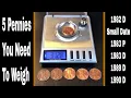 5 Modern Pennies You Need To Weigh Up - Copper or Zinc