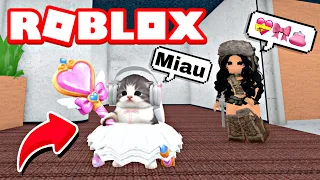 ‼️MM2 USANDO ROPA 3D EN CUERPO DE GATO MINIATURA‼️😼🎀