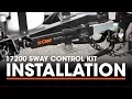 Weight Distribution Trailer Hitch Install CURT 17200 Sway Control Kit