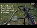 Barnett New Blackcat Stock Old Recruit Bow Torrid Mechanical Broadhead