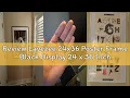 Review Lavezee 24x36 Poster Frame Black Display 24 x 36 Inch Photo Picture Frame for Wall Metal 24