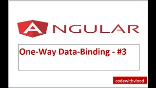 Angular One Way Data Binding