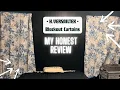 My Experience With H VERSAILTEX Blackout Curtains 84 Inch Length 2 Panels Set Floral Print Curtain