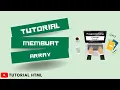 Tutorial cara Membuat Array Visual Studio Code