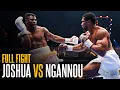 Joshua vs Ngannou FULL FIGHT AJ Delivers BRUTAL Second Round Knockout