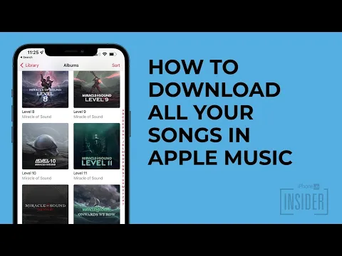 Download MP3 How To Download All Your Songs in Apple Music to Your iPhone (iOS 16)