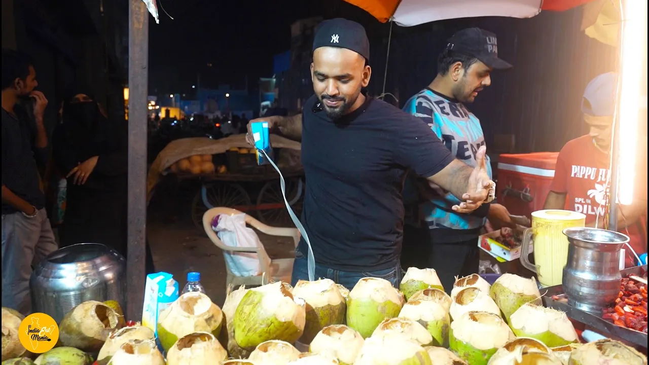 Biggest Trending DryFruits Overloaded Kohinoor Coconut Shake Rs. 250/- Only l Mumbai Street Food