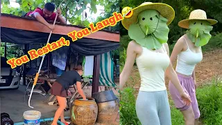Funny & Hilarious People Life🤣Crazy Funny Videos Ever In The World😂Try Not To Laugh Challenge Ep 110