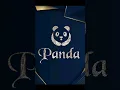 Panda creative logo design Logo designer Artist