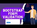 Bootstrap Form Design in Hindi Bootstrap Form Validation Bootstrap Form Layout Class