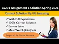 CS201 Assignment 1 Solution Spring 2021 By Maria Parveen CS201 Assignment 1 Spring 2021 VU Learning