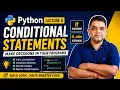 Python Tutorial in Hindi for Beginners Conditional Statements Decision Making Lecture 6