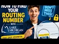 How to find your routing number with Lake Michigan Credit Union