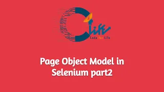 Page Object Model in Selenium part2