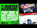 T-Hunted Answers Why does Hot Wheels put stickers on some parts and not detail others