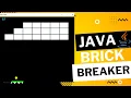 Java Game Programming Brick Breaker Game