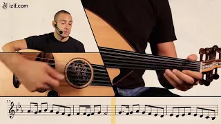 تعليم عزف أغنية طيارة يمه بتحوم Izif Com  تعليم عزف أغنية طيارة يمه بتحوم Izif Com