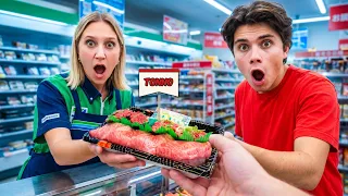 AMORE OGGI SUSHI DEL SUPERMERCATO GIAPPONESE (finalmente)