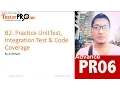 B2 Practice UnitTest Integration Test Code Coverage