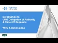 Introduction to UKG Delegation of Authority and Time-Off Requests