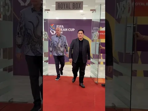 Kunjungan pertama kalinya Presiden FIFA ke Stadion GBK! 🇮🇩✨