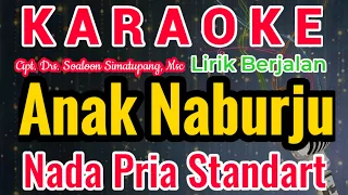 anak naburju karaoke nada cowo pria male karaoke anak naburju cipt drs soaloon simatupang msc
