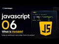 JavaScript Variables Explained What is a Variable JavaScript Tutorial