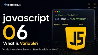 JavaScript Variables Explained What is a Variable JavaScript Tutorial