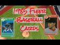 1985 Fleer Baseball Cards - 10 Most Valuable