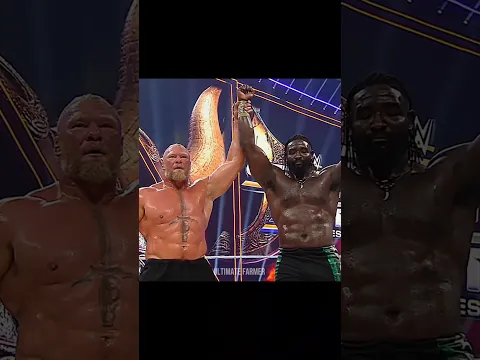 Brock Lesnar ❤️🩹 Paasing The Torch - Oba Femi SummerSlam 2026 Match Edit #shorts #foryoupage