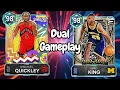 Dual Gameplay Ft Opal Immanuel Quickley And Opal Jimmy King In NBA 2K26 Myteam
