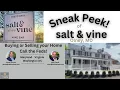 Sneak Peek of Salt Vine Restaurant in Olney MD