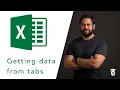 How to Pull Data from Tabs in Excel