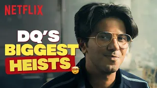 dulquer salmaan s best heist sequences of all time ft lucky baskhar kurup netflix india