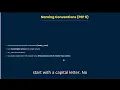 Python Naming Conventions Explained in 2 Minutes