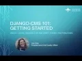 django CMS 101 Getting Started