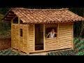 Download Lagu CEO leaves the city for the forest, builds wooden house live freely, separate from the noisy society