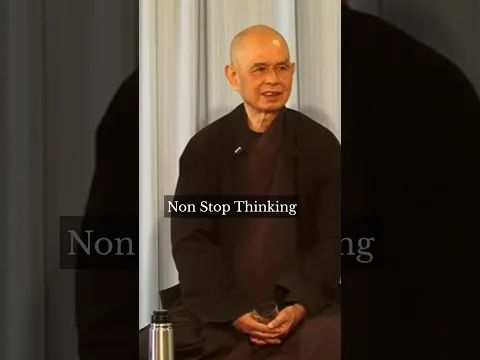 That Non-stop Thinking Radio in Our Head | Thich Nhat Hanh | #shorts #mindfulness