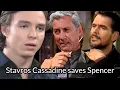General Hospital Shocking Spoilers Stavros returns saves Spencer and continues the war with Nikolas