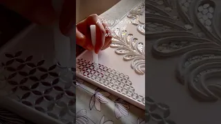 Adding Tiny Mirrors for a Magical Shine Lippan Art Mirror Work