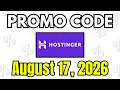 NEW Hostinger Promo Code Coupon Code August 2026 Hostinger Discount Code 2026