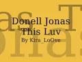 Donell Jones- This Luv Lyrics