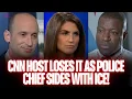 Download Lagu CNN Has a Meltdown as Chicago Police Chief Sides With ICE Agents and Trump!