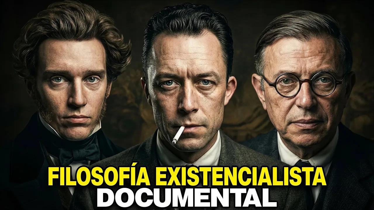 FILOSOFÍA EXISTENCIALISTA: La Angustia de Vivir Sin Garantías | Kierkegaard, Sartre y Camus