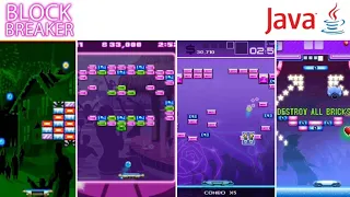 Block Breaker Games for Java Mobile