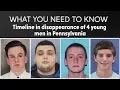 TIMELINE Murder of 4 men in Bucks County Pennsylvania