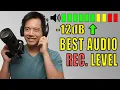 Lagu Setup Audio Levels For ANY Camera EASILY || Content Creator School