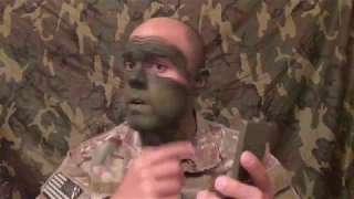 Camo Face Paint - How to Apply Correctly